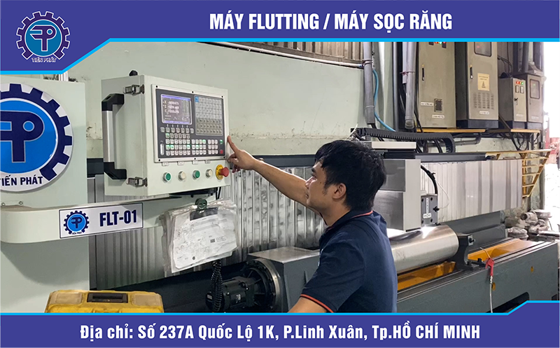 máy Flutting, Máy sọc răng