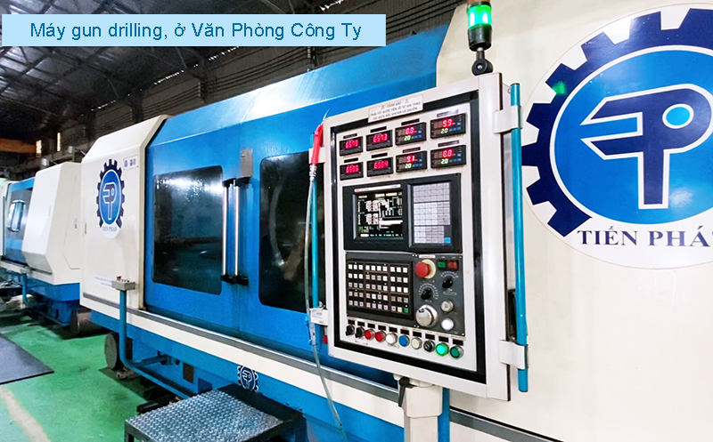 Máy gun drilling, tiện, ở Văn Phòng Công Ty