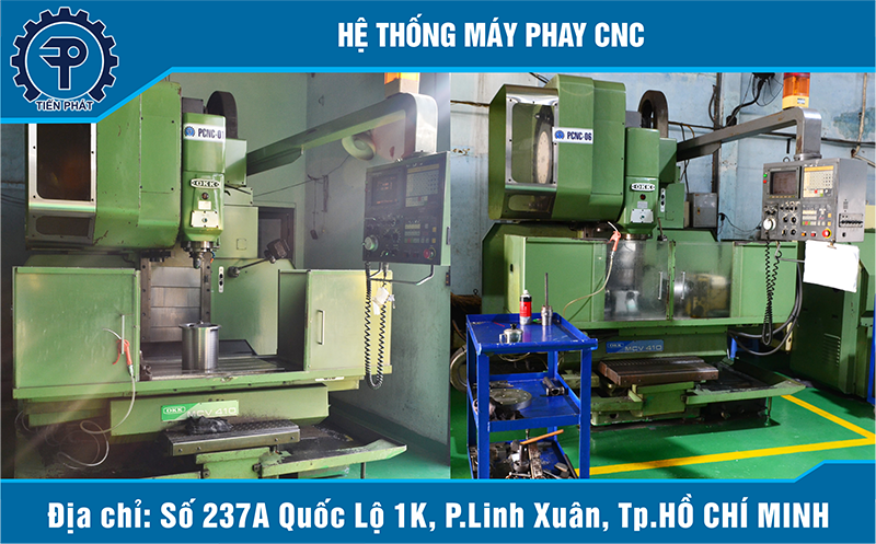 Máy Phay CNC - Công Ty Cơ Khí Tiến Phát