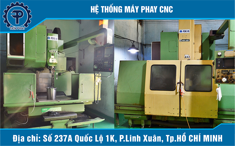 Máy Phay CNC - Công Ty Cơ Khí Tiến Phát