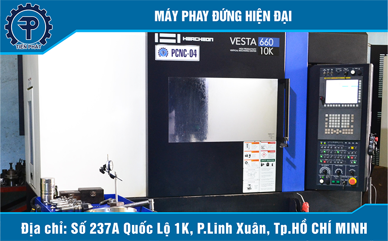 Máy phay Đứng Vesta 660 - Công Ty Cơ Khí Tiến Phát
