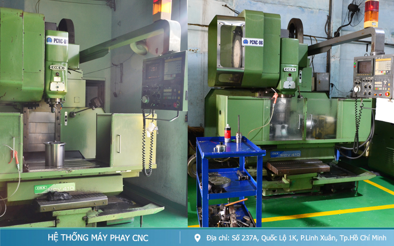 HỆ THỐNG MÁY PHAY CNC 2 - Công Ty - Cơ Khí Tiến Phát